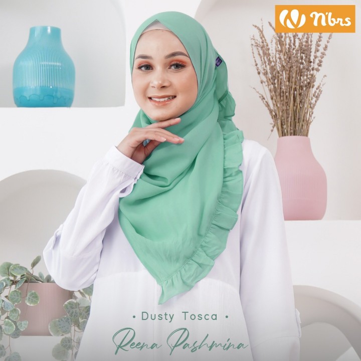 BISA COD - Jilbab Instan Hijab Instant Pastan REENA PASHMINA Pastan Nibras Sanna Babydoll