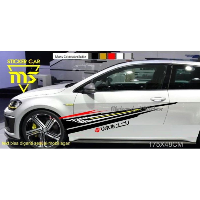 sticker stiker striping list mobil nissan march livina xtrail juke Keren