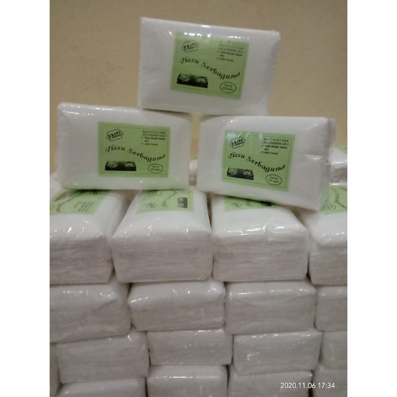 PAKET 1000 gram Tisu kompor serbaguna /tisu ajaib berat 1 kg