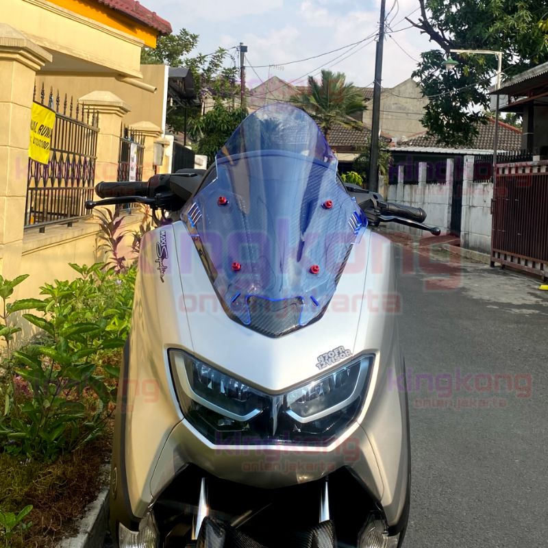 Windshield Yamaha all new nmax 2020-2022 sporty TDR mini v3 sirip full jenong. visor Nmax TDR mini V
