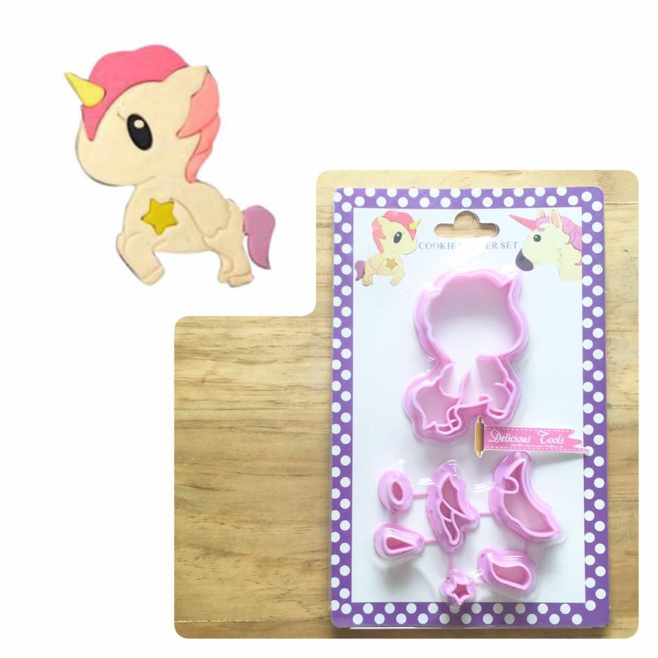

PL166 Little pony Horse Cutter fondant clay cookies