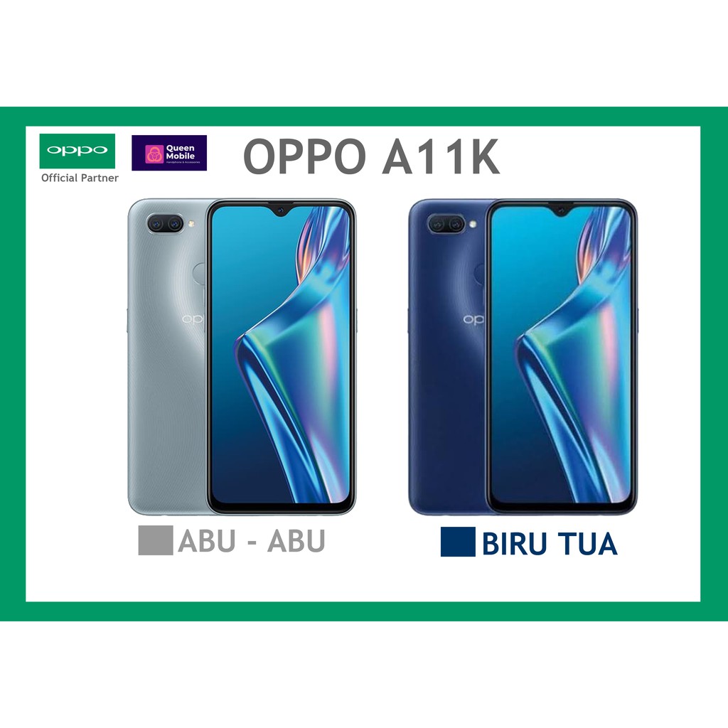 HP oppo a11k ram 2/32GB garansi resmi 1 tahun