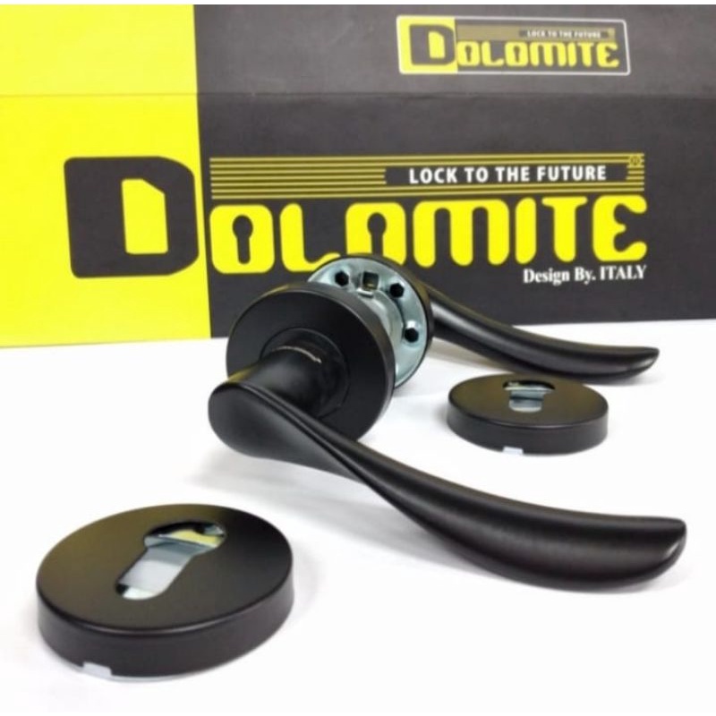 Handle Kunci Pintu Rumah Warna Hitam Doff HP2389