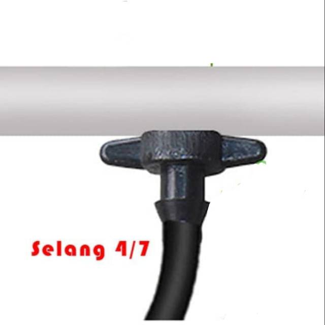 Konektor selang airator / angin ke pipa pvc
