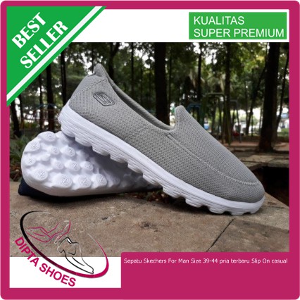 Sepatu Skechers For Man Size 39-44 pria terbaru Slip On casual