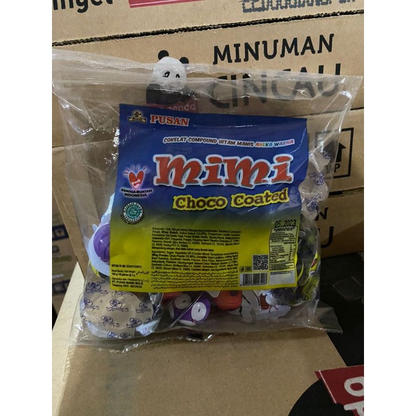 

pusan mimi coklat ikan