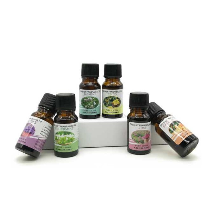 (BISA COD) Taffware Pure Aroma Essential Fragrance Oil Aromatherapy 6 in 1 10ml