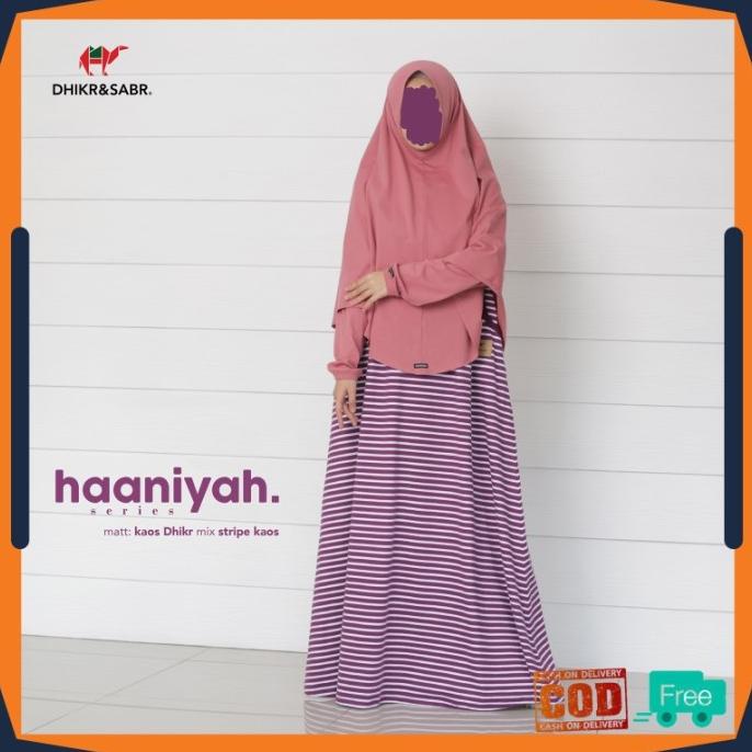 SYARI SABR GAMIS BAJU KAOS WANITA SERIES & HANIYAAH DHIKR TERBARU DFHBF61662