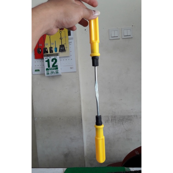 Obeng bolak balik warna warni magnet 3 in Multi way screwdriver 3 inci