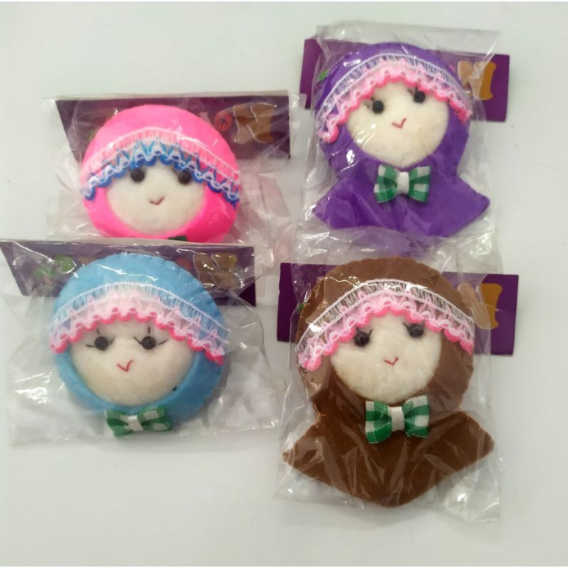 Bros anak boneka muslim bahan flanel