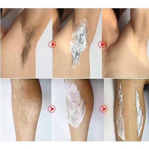 Krim penghilang bulu Spray penghilang bulu Hair ramoval cream Bagian pribadi Ketiak Kaki Hair removal lengan Aman dan sehat Tanpa rasa sakit dan tanpa iritasi