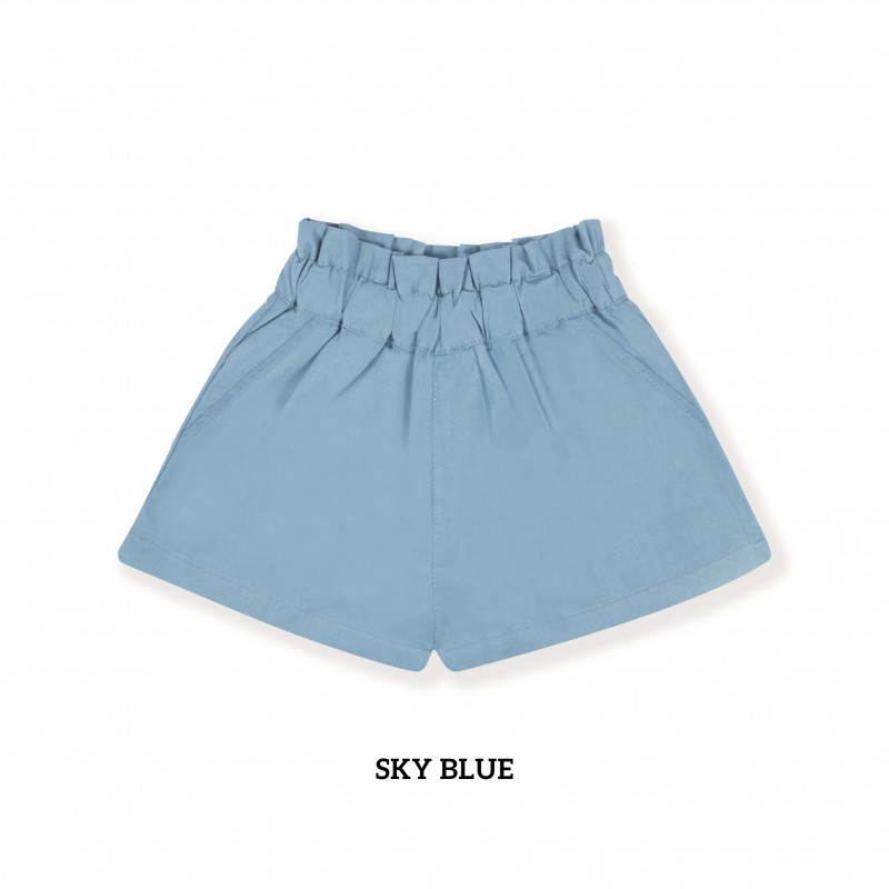 Little Palmerhaus Girl Casual Short Celana Pendek Anak Perempuan - Sky Blue