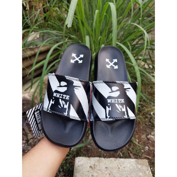 Sandal Slide Off-White X Blaster | Sendal Off-White Pria Wanita Terbaru