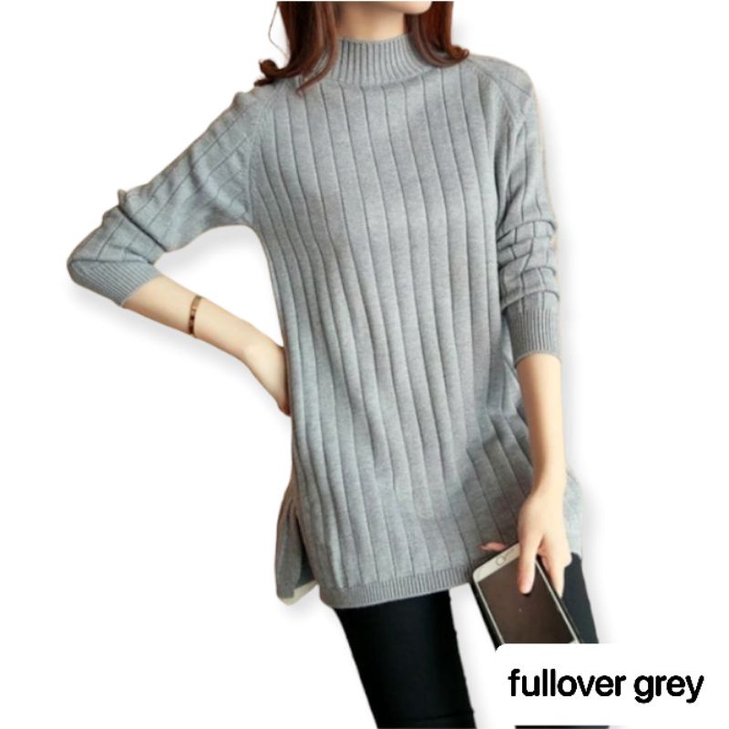 SN - Tunik Rajut turtleneck fullover