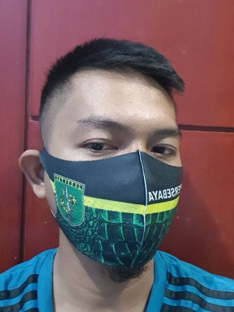 MASKER PERSEBAYA BONEK FULL PRINTING MURAH