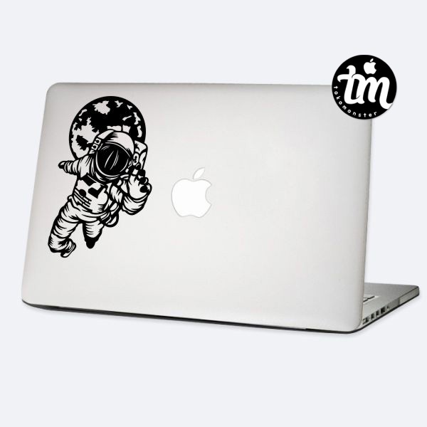 Stiker Laptop MacBook Asus Acer Dell Lenovo - Sticker Astronauts