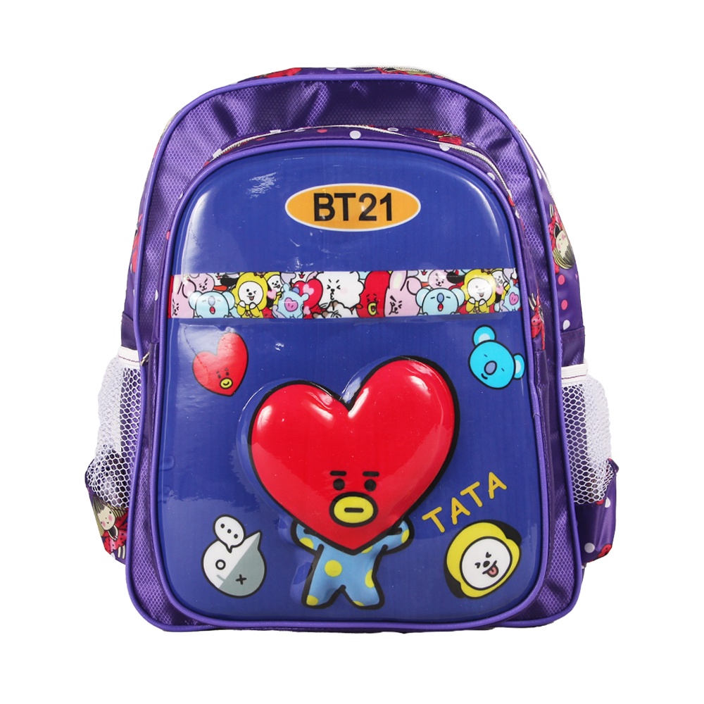 [KLIKTAS] Tas sekolah anak perempuan SD ransel lampu LED gambar kartun 3D Calypso 3724