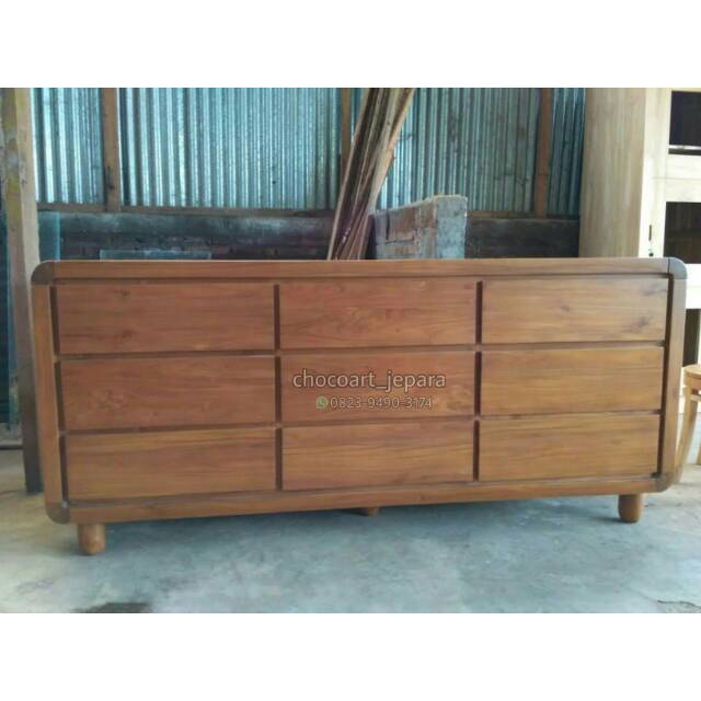 Bufet retro laci/ bufet modern/ bufet minimalis/ bufet jati/ bufet laci/ bufet jepara/ bufet antique