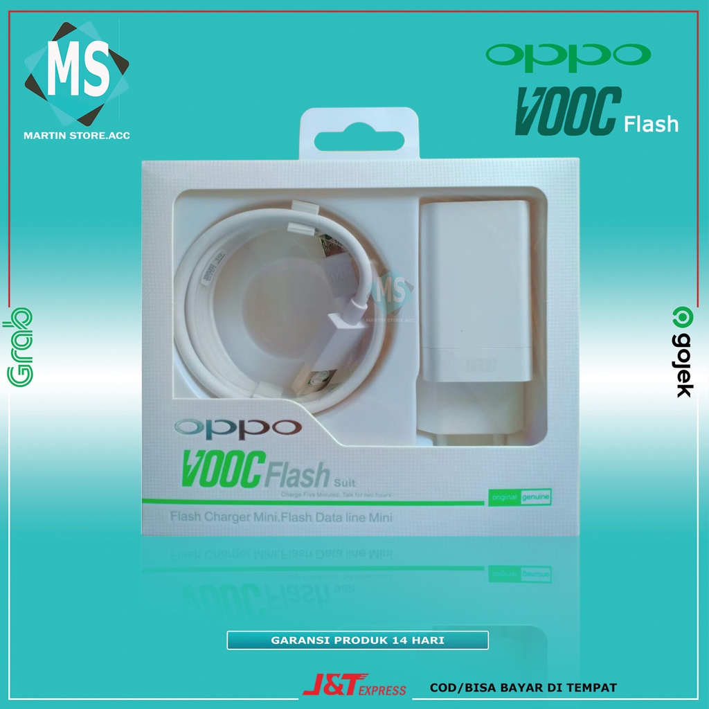 [ORI 100%]ORIGINAL CHARGER OPPO VOOC - (5V 4A) Support Oppo F9 F3 PLUS F1 PLUS A3S - Fast Charging