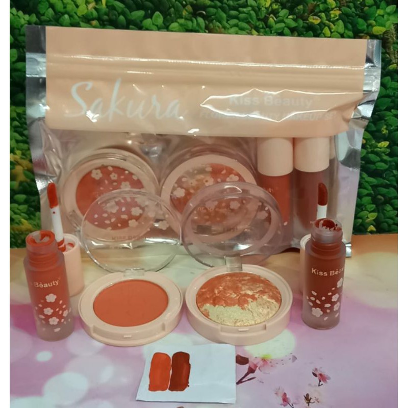 [PER PACK] PAKET MAKE UP KISS BEAUTY SAKURA