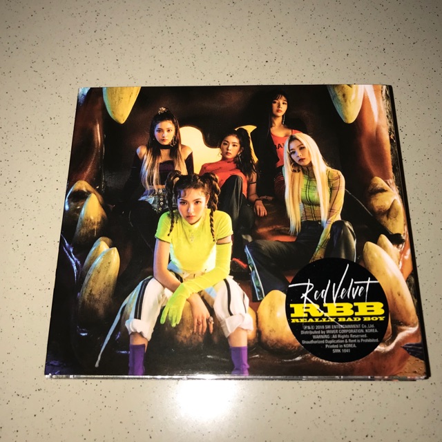 SALE Red Velvet 5th mini album Really Bad Boy, RBB
