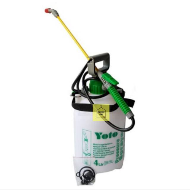 pressure sprayer yoto 4 liter - penyemprot tanaman bertekanan