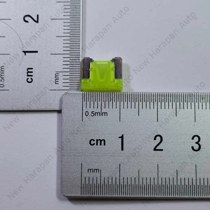 Sekring Mikro 20A PEC Pacific Kuning Yellow Sekering Tancap Tusuk Fuse Mobil Innova-Vios-Altis-Camry