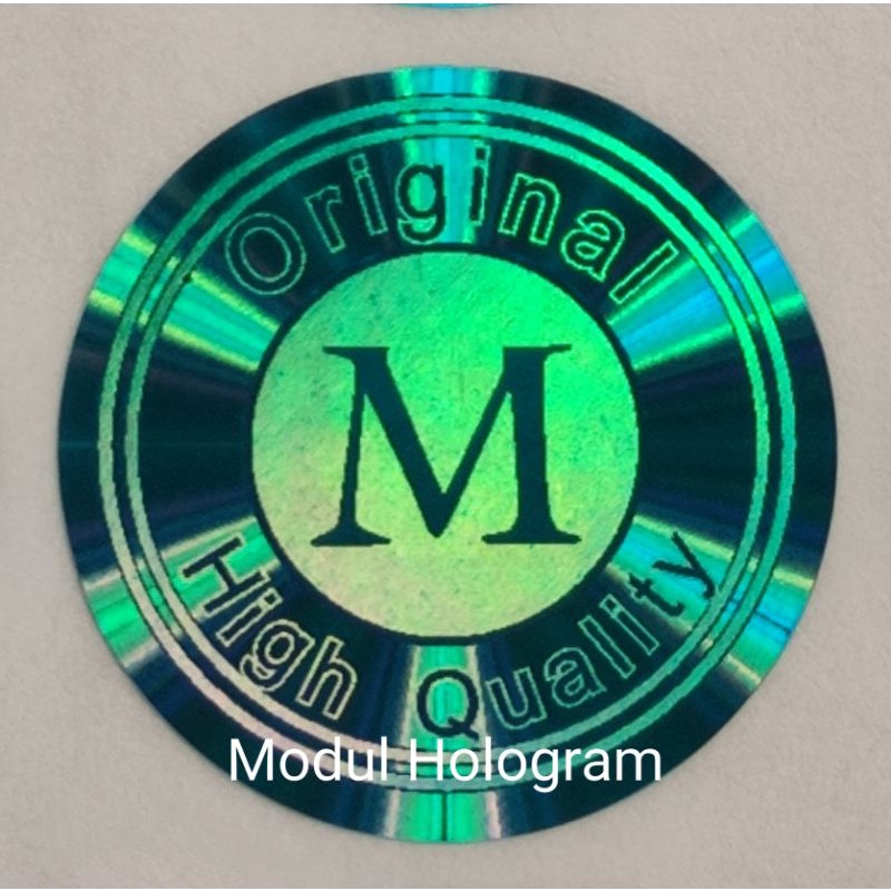 

Stiker hologram Original High Quality Silver