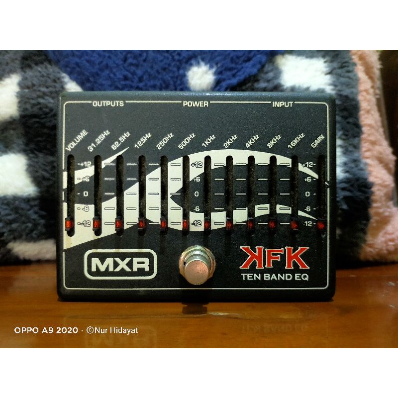 efek eq mxr kfk ten band eq