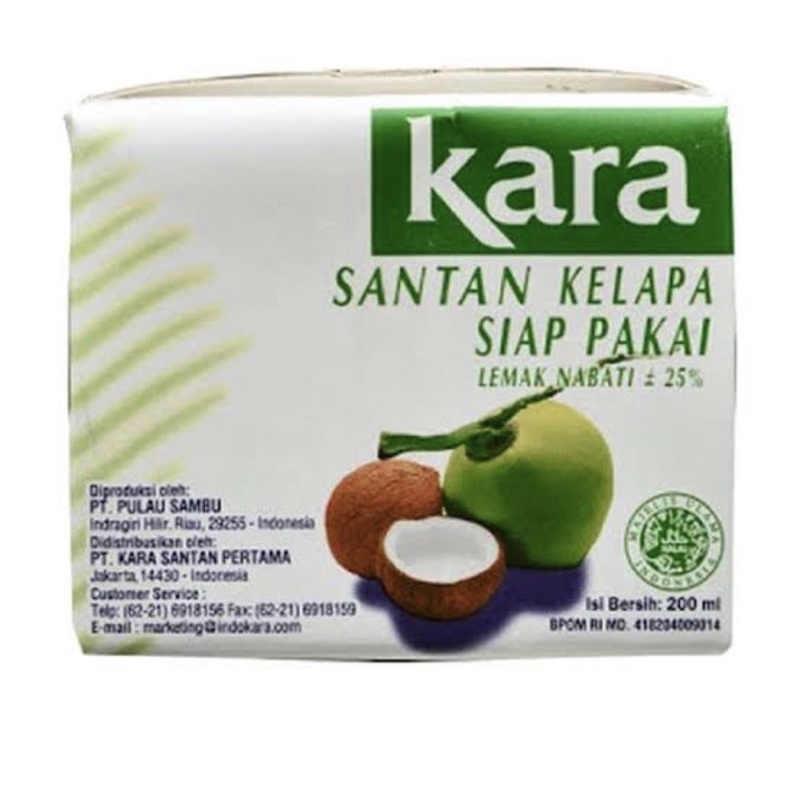 KARA SANTAN 200 ML