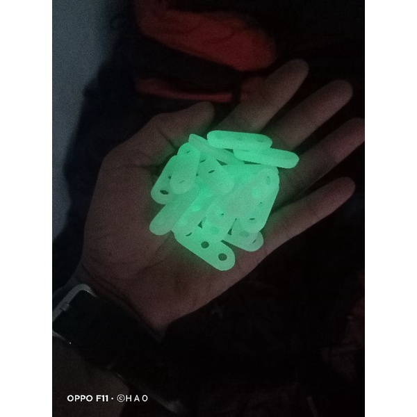 guyline stoper pengatur tali tenda flysheet glow in the dark