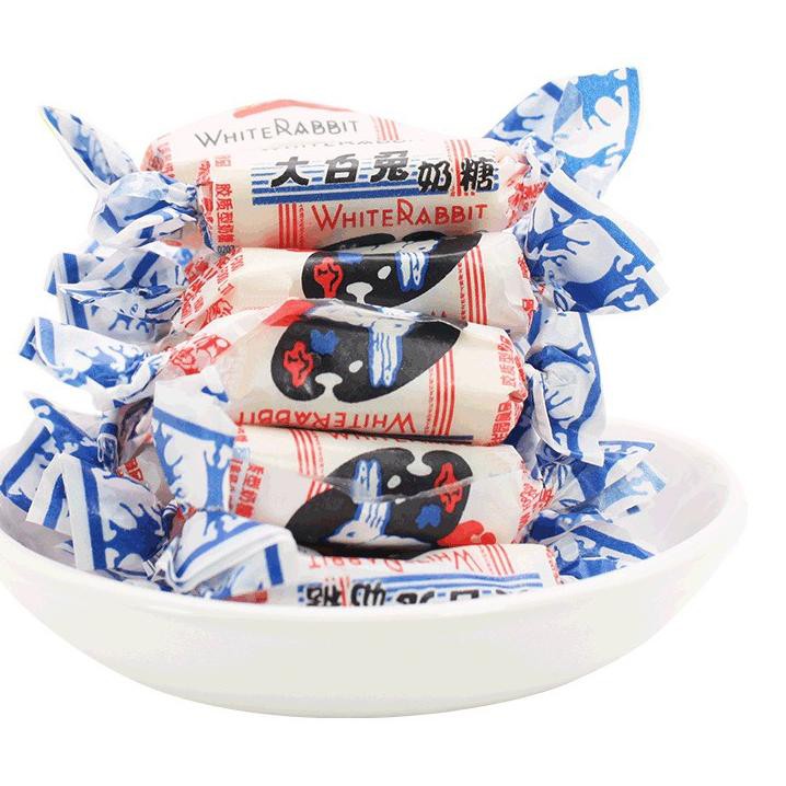 

Hot!! 冠生园 大白兔奶糖 114gr Permen susu White Rabbit Creamy Candy White Rabbit 114gr