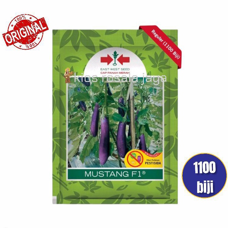 Benih Terong Ungu Mustang Cap Panah Merah