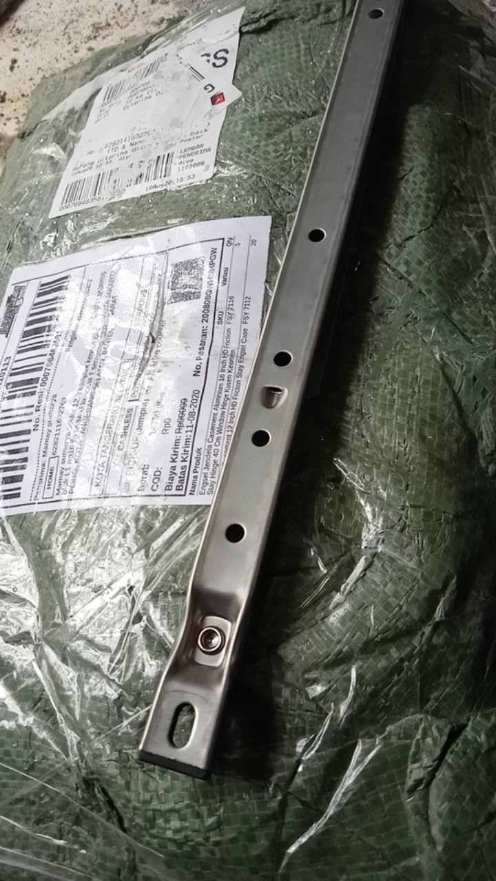 Engsel Jendela Casement Aluminium 16 Inch Hd Friction Stay Hinge 40 Cm Window Hinge Kusen Kesmen