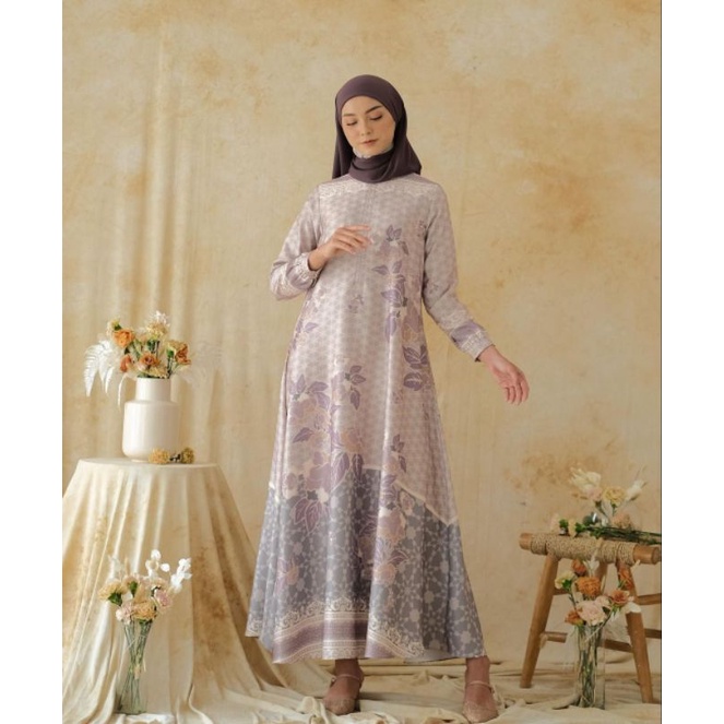 Almahyra Signature Dress Pewter M by kienka