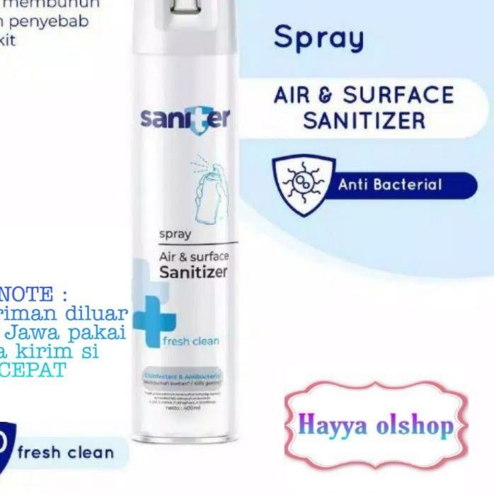➜ SANITER SPRAY 400ML ⇷