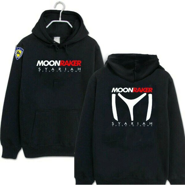 jaket sweater hodie Tsthirt Moonraker syariah simple keren