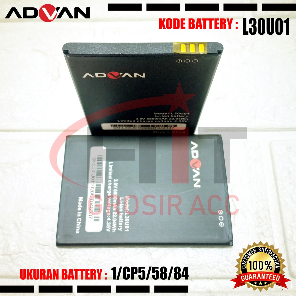 Baterai Battery Original Advan Nasa Plus 5505 - L30U01