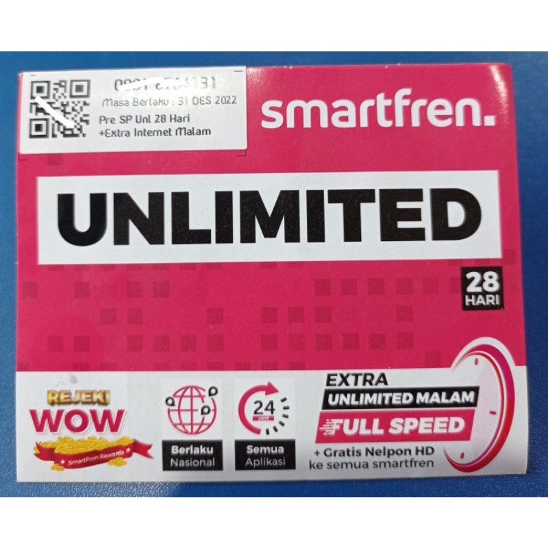 Perdana Unlimited 28hari (fup 1gb/hari)
