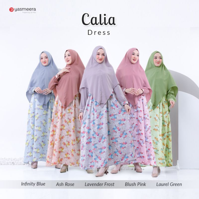 Baju Gamis CALIA DRESS merk YASMEERA