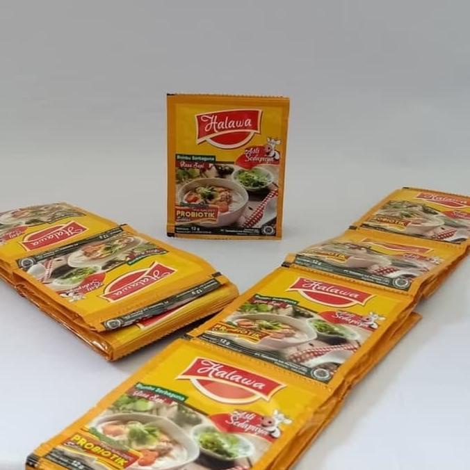 

Halawa Penyedap Rasa Organik - Bumbu Masak Plus Probiotik - Kaldu Plus Moomtaz