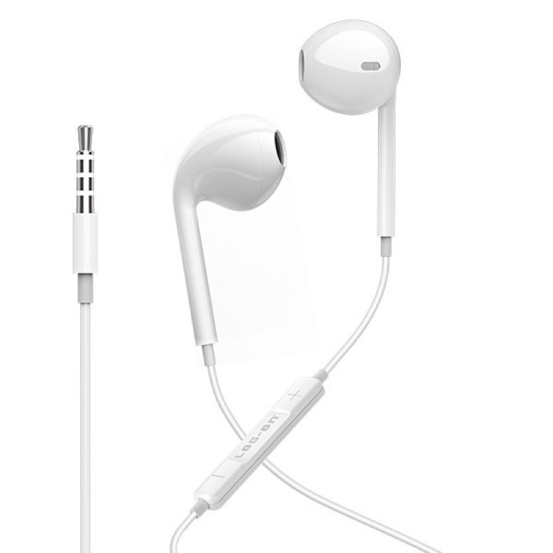 HANDSFREE EARPHONE LOGON SOFTSTYLE LO-HF588 UNIVERSAL MIC HANDSFREE LOG ON TERPOPULER SEN