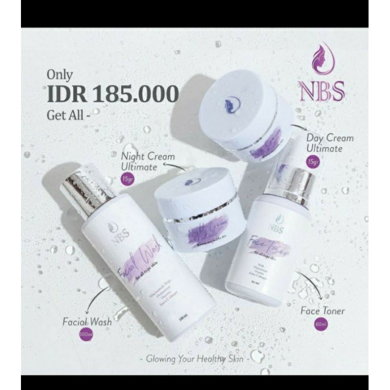 NBS Skin Care / Noni Beauty Skin care ultimate / Paket skincare NBS Ultimate / cream muka NBS