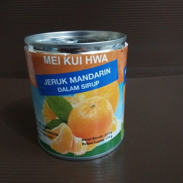

MEI KUI HWA MANDARIN ORANGE jeruk kaleng 180gr