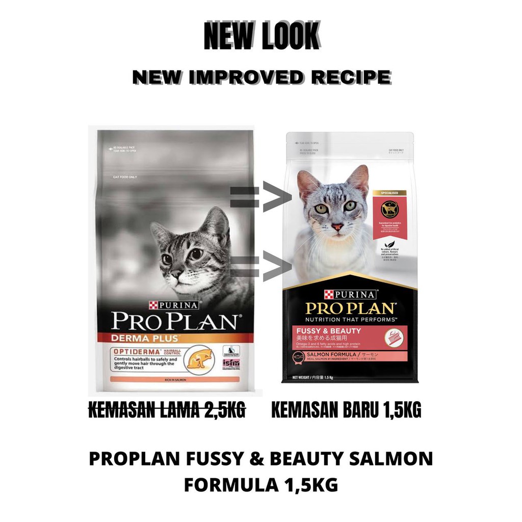 PROPLAN FUSSY BEAUTY/ DERMAPLUS FRESHPACK 1,5KG