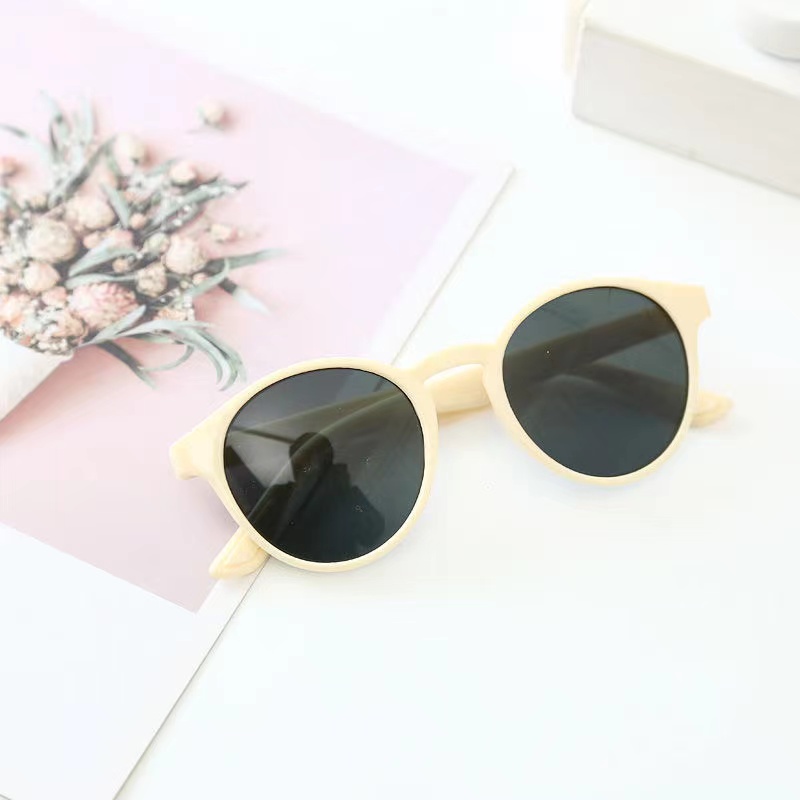 Kacamata Hitam Bulat Kekinian Ins Korea Untuk Anak Fashion Terbaru High Quality Import