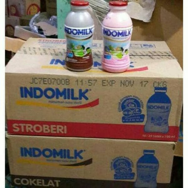 

Susu Indomilk Botol 190 Ml Isi 24 Botol / KARTON