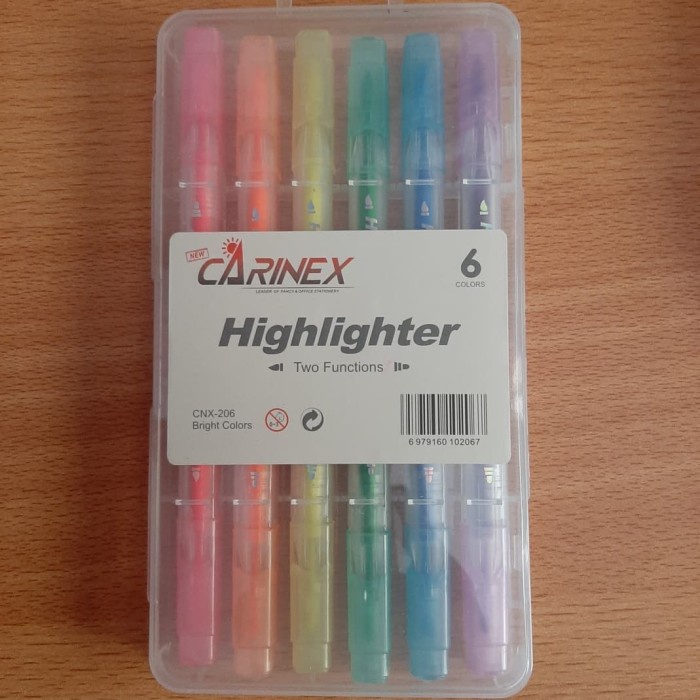 

Stabilo Carinex CNX-206 / Highliter 6 Warna