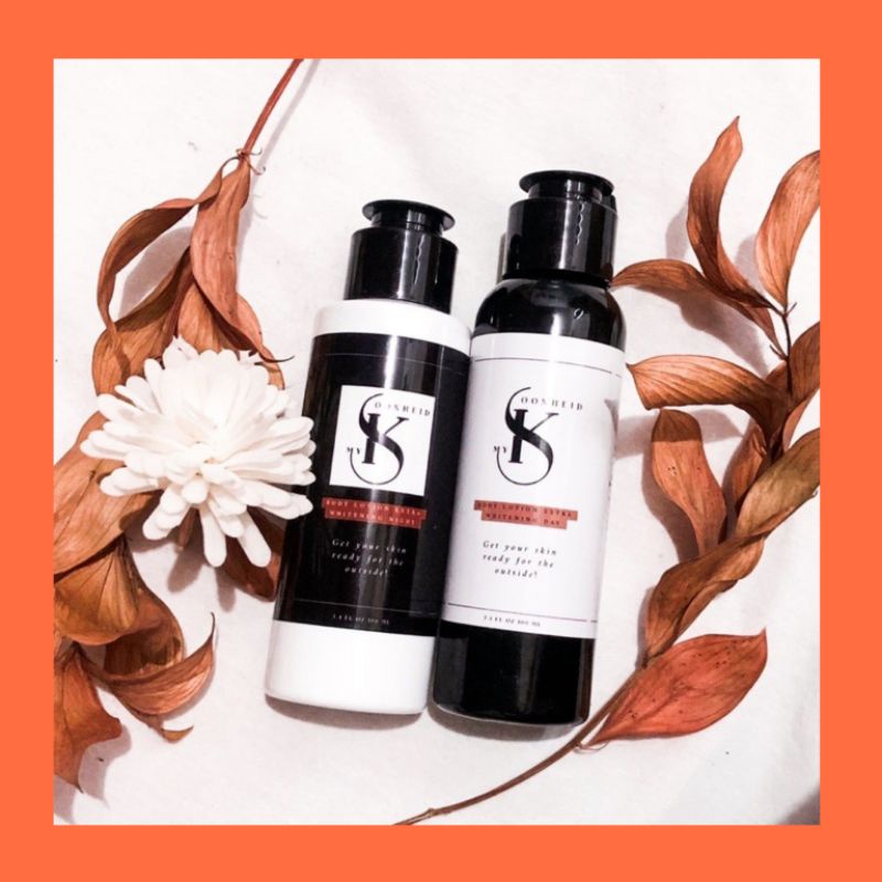 PAKET BODY EXTRA WHITENING NIGHT & WHITENING DAY My Skoonheid by kama.id