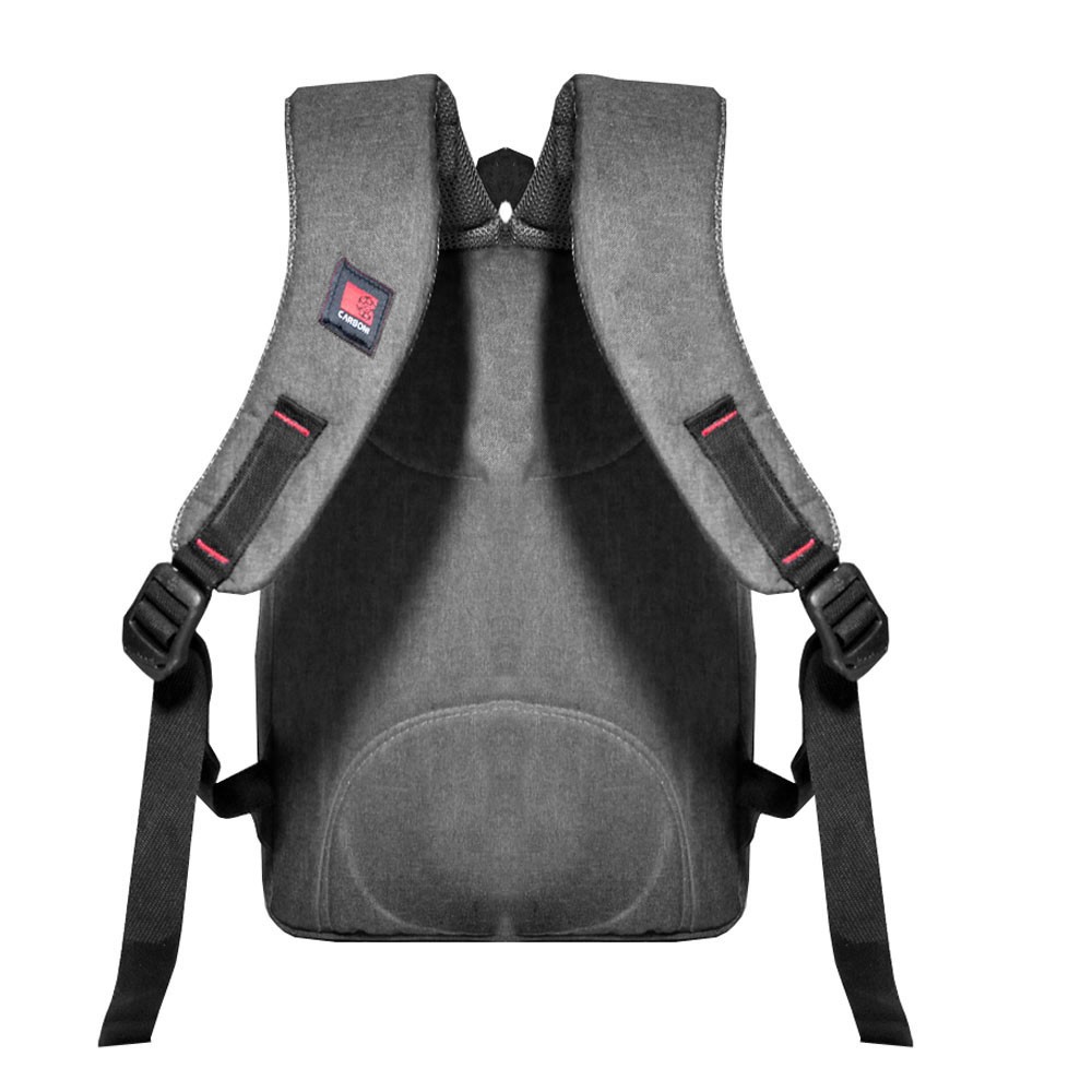 New Carboni Make My Day Original Casual Backpack Tas Laptop Tas Sekolah Sistem RA00010 17 - Grey